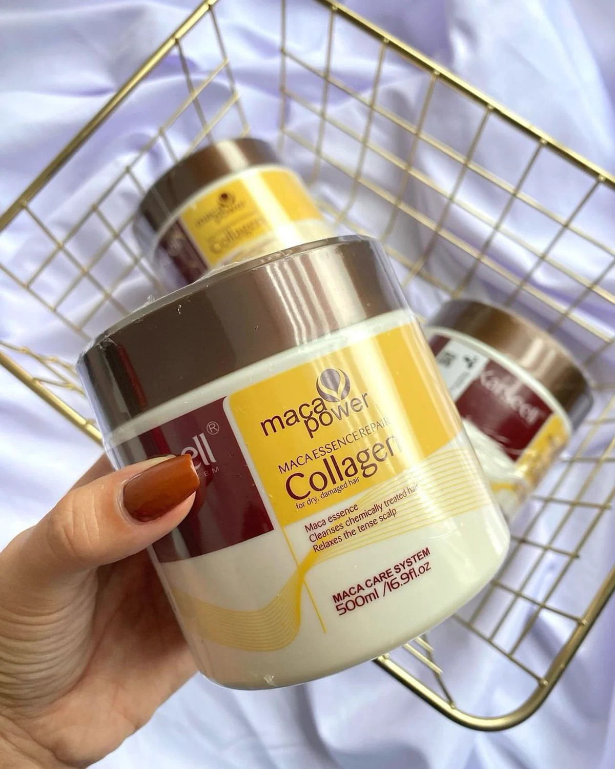 Mascarilla Capilar Reparadora con Colágeno